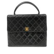 Chanel Vintage Pre-owned Laeder chanel-vskor Black, Dam