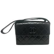 Chanel Vintage Pre-owned Laeder chanel-vskor Black, Dam