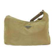 Prada Vintage Pre-owned Tyg prada-vskor Beige, Dam