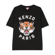 Kenzo Svarta T-shirts Polos för män Black, Herr