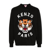 Kenzo Svart Tröja Kollektion Black, Herr