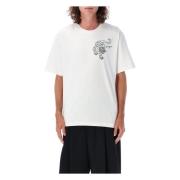 Kenzo Vit Tiger T-shirt Oversized Fit White, Herr