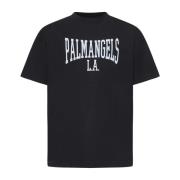 Palm Angels Snygga T-shirts och Polos Black, Herr