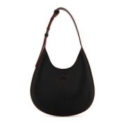 Tod's Mini Hobo Handväska Black, Dam