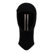 Rick Owens Ull Balaclava Black, Herr