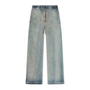 Rick Owens Jeans Geth Belas Blue, Dam