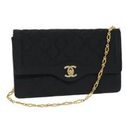 Chanel Vintage Pre-owned Silke chanel-vskor Black, Dam