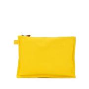 Hermès Vintage Pre-owned Canvas plnbcker Yellow, Dam