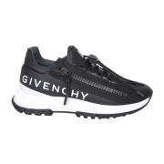 Givenchy Svarta Sneakers med 4G Dragkedja Black, Dam