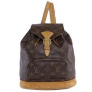 Louis Vuitton Vintage Pre-owned Canvas ryggsckar Brown, Dam