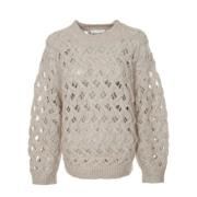 Isabel Marant Chunky Stickad Tröja Aurelia Gray, Dam