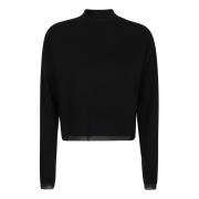 Pinko Lyxig Svart Tröja Aw24 Black, Dam