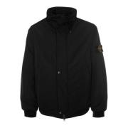 Stone Island Isolerad Micro Twill Jacka Black, Herr