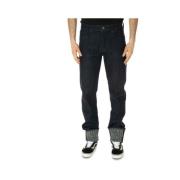 Armani Exchange Stretch Bomull Denim Femficka Jeans Blue, Herr