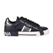 Dolce & Gabbana Svarta sneakers Black, Herr