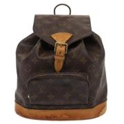 Louis Vuitton Vintage Pre-owned Canvas ryggsckar Brown, Dam