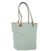 Gucci Vintage Pre-owned Canvas totevskor Blue, Dam