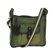 Louis Vuitton Vintage Pre-owned Canvas handvskor Green, Dam