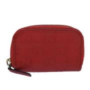 Gucci Vintage Pre-owned Canvas plnbcker Red, Dam