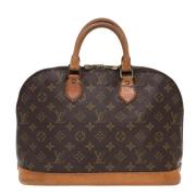 Louis Vuitton Vintage Pre-owned Canvas louis-vuitton-vskor Brown, Dam