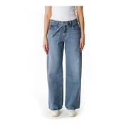 Levi's Baggy Straight Fit Jeans Blue, Dam