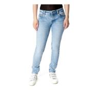 Pepe Jeans Mörkblå Slim Fit Jeans Blue, Dam