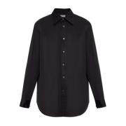 Alexander McQueen Skjorta med dekorativa element Black, Herr