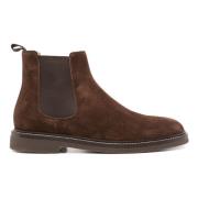 Brunello Cucinelli Stiliga Ankelboots för Kvinnor Brown, Herr