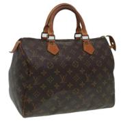 Louis Vuitton Vintage Pre-owned Canvas handvskor Brown, Dam