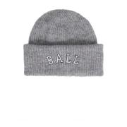 Ball Grå Melange Beanie Tillbehör Gray, Dam