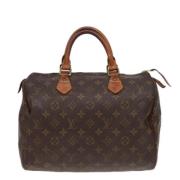 Louis Vuitton Vintage Pre-owned Canvas louis-vuitton-vskor Brown, Dam