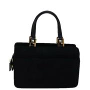 Fendi Vintage Pre-owned Mocka fendi-vskor Black, Dam