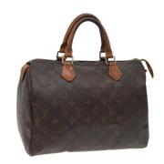 Louis Vuitton Vintage Pre-owned Canvas handvskor Brown, Dam