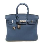 Hermès Vintage Pre-owned Laeder handvskor Blue, Dam