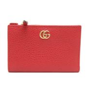 Gucci Vintage Pre-owned Laeder plnbcker Red, Dam