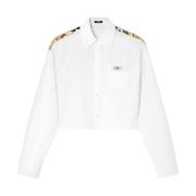 Versace Vita Casual Skjortor White, Dam