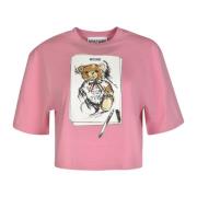 Moschino Stiliga T-shirts och Polos Pink, Dam