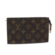 Louis Vuitton Vintage Pre-owned Canvas necessrer Brown, Dam