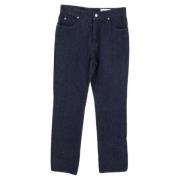 Alexander McQueen Pre-owned Pre-owned Bomull jeans Blue, Dam