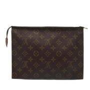 Louis Vuitton Vintage Pre-owned Canvas necessrer Brown, Dam