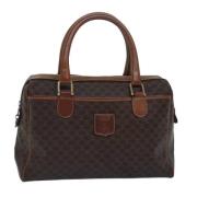 Celine Vintage Pre-owned Laeder handvskor Brown, Dam