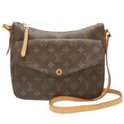 Louis Vuitton Vintage Pre-owned Canvas louis-vuitton-vskor Brown, Dam