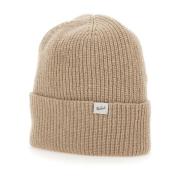 Woolrich Mäns Ullblandad Beanie Sand Beige, Herr