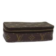 Louis Vuitton Vintage Pre-owned Canvas necessrer Brown, Dam