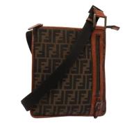 Fendi Vintage Pre-owned Canvas fendi-vskor Brown, Dam