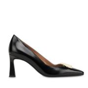 Pollini Svarta klackskor Black, Dam