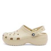 Crocs Bone Platform Träsko White, Dam