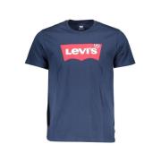 Levi's Klassiskt Blått T-shirt med Logo Blue, Herr