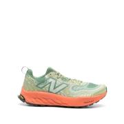 New Balance Röda Stickade Sneakers med Vibram Sula Multicolor, Herr