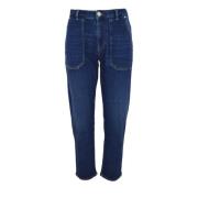 Pinko Denim Comfort Chino Jeans Blue, Dam